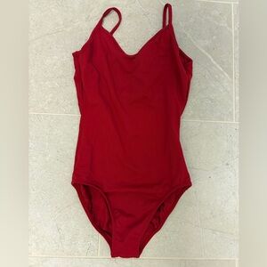 So Danca red leotard